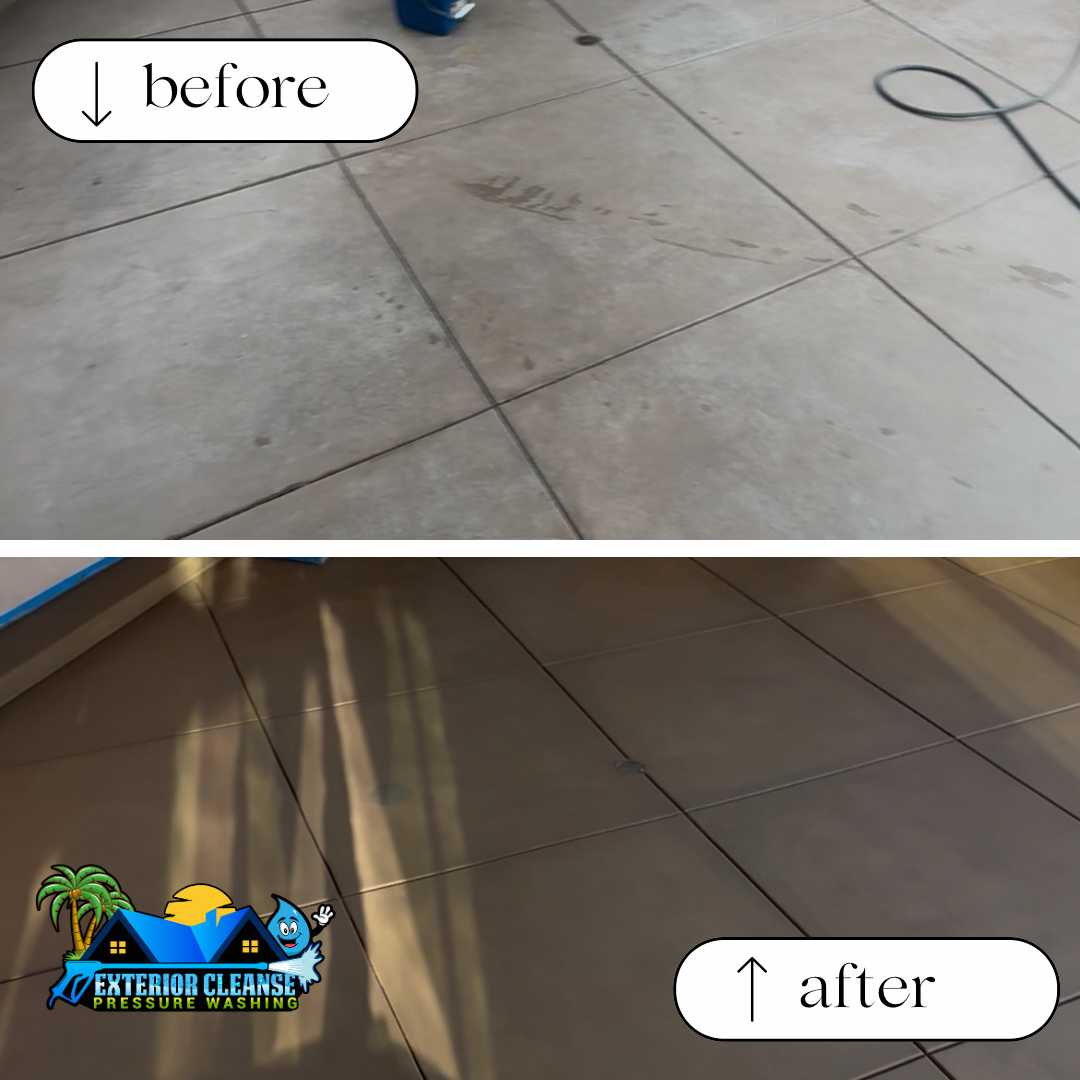 Beautiful Concrete Stain and Sealing Project in Torrance, CA